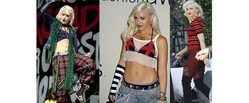 Gwen Stefani look punk
